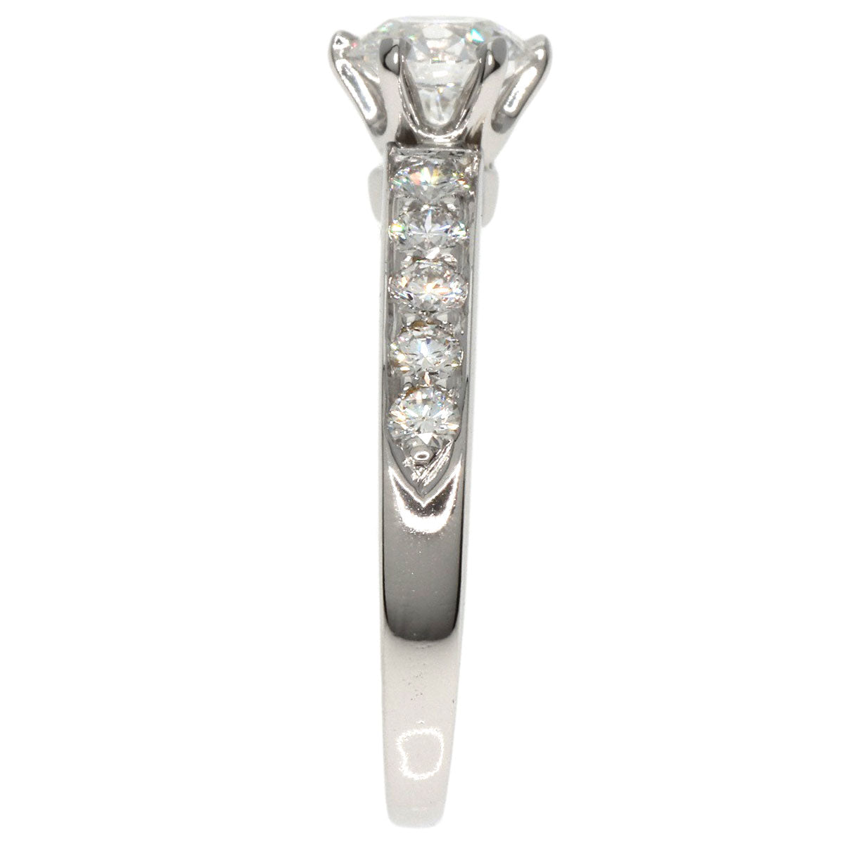 TIFFANY&Co.   Ring Solitaire Diamond Platinum PT950 Ladies