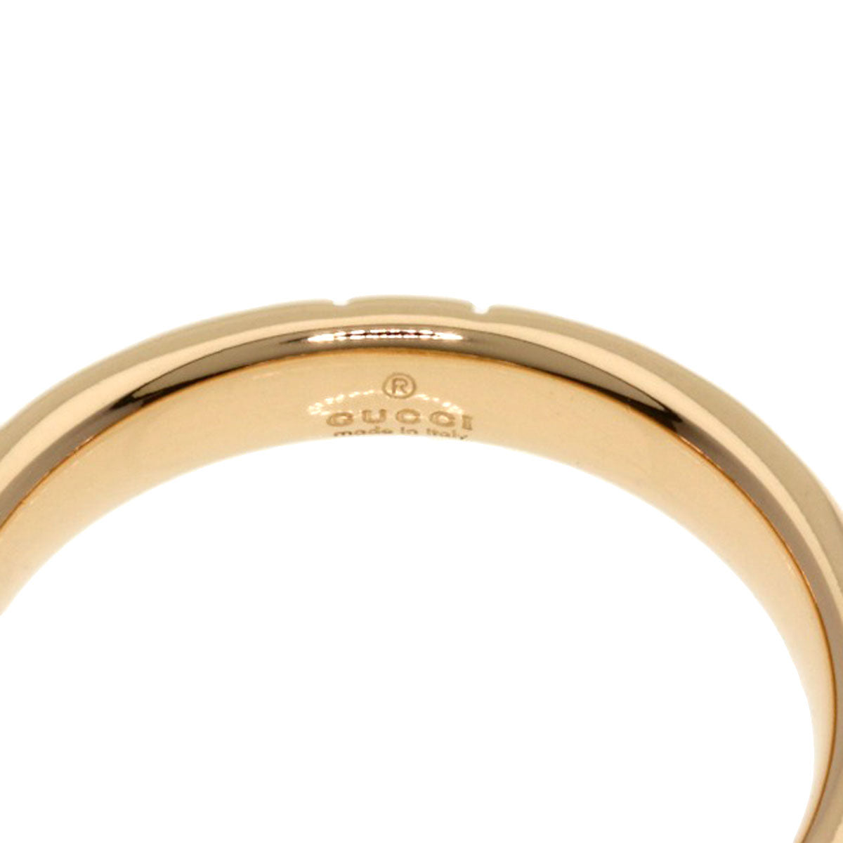 GUCCI   Ring Diamantissima ring #10 K18 Pink Gold Ladies