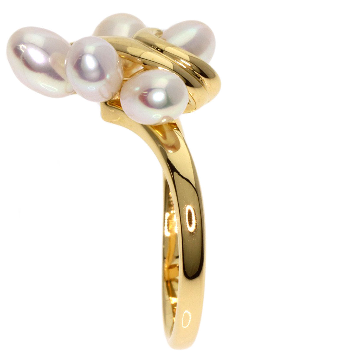 TASAKI Freshwater Pearl Pearl Ring K18 Yellow Gold Ladies [Used]