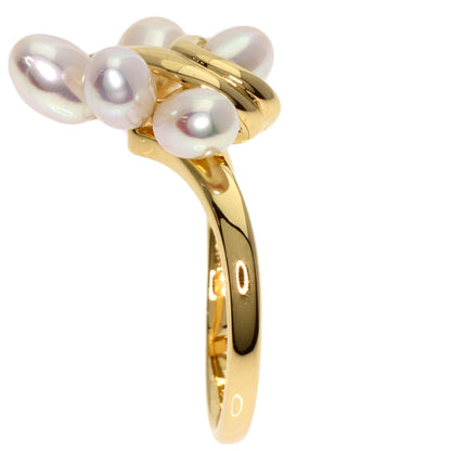 TASAKI Freshwater Pearl Pearl Ring K18 Yellow Gold Ladies [Used]