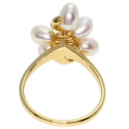 TASAKI   Ring Freshwater Pearl Pearl K18 Yellow Gold Ladies