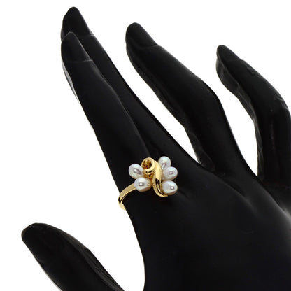 TASAKI   Ring Freshwater Pearl Pearl K18 Yellow Gold Ladies