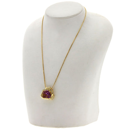 TASAKI Bicolor Quartz Ametrine Necklace K18 Yellow Gold Ladies [Used]