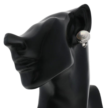 TASAKI Mabe Pearl Pearl Earring K14 White Gold Ladies [Used]