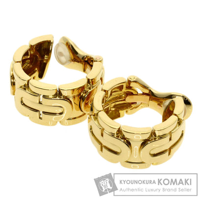 CARTIER   Earring PANTHERE Art Deco K18 Yellow Gold Ladies