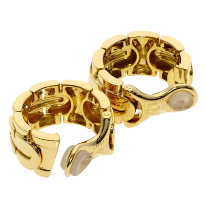 CARTIER   Earring PANTHERE Art Deco K18 Yellow Gold Ladies