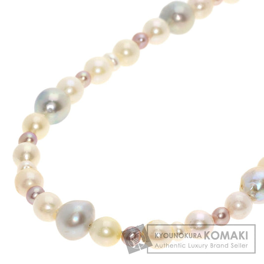 Freshwater Pearl Pearl Necklace Silver 25.8g　Ladies