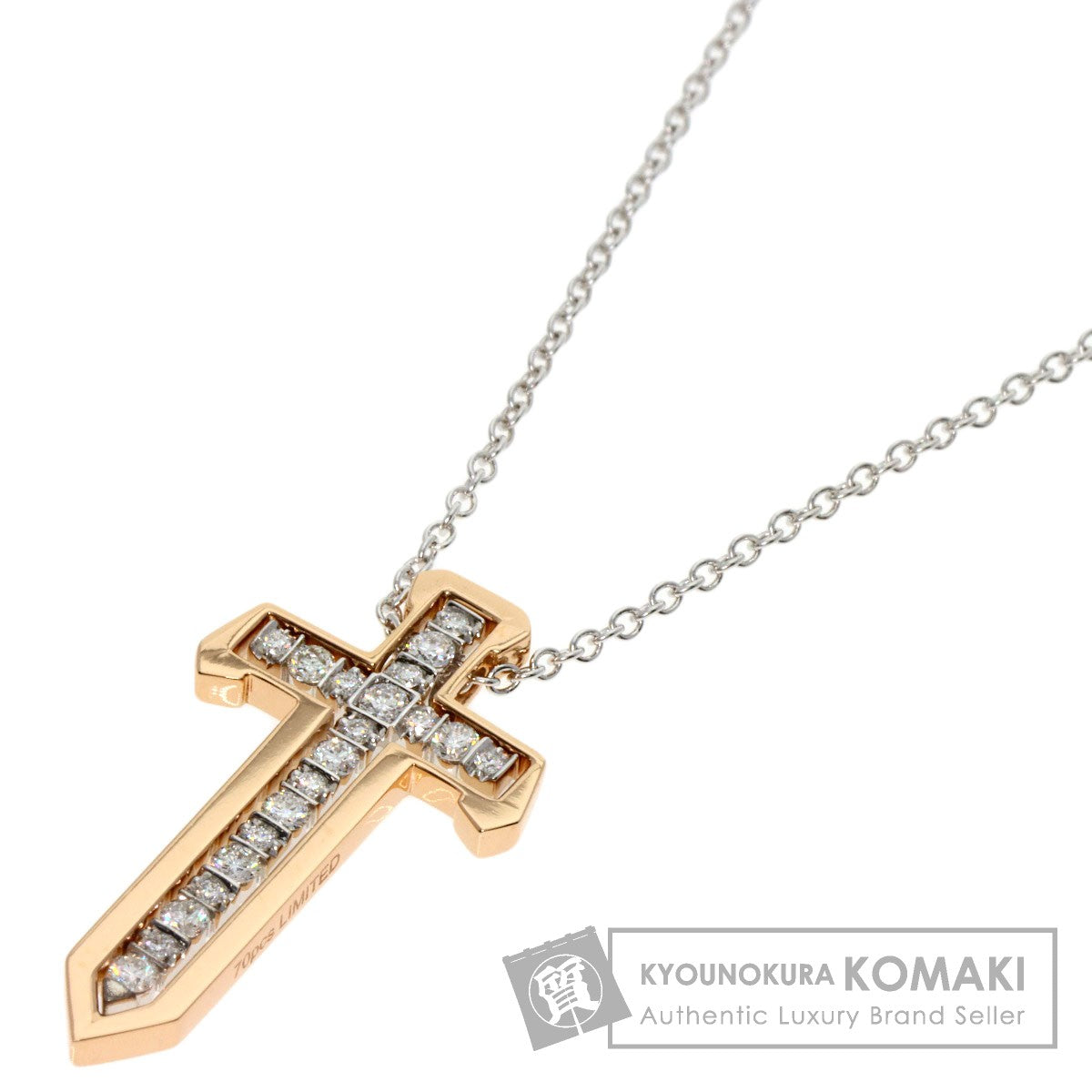 Damiani   Necklace Spada YOSHIDA special model 2023 K18 White Gold Ladies