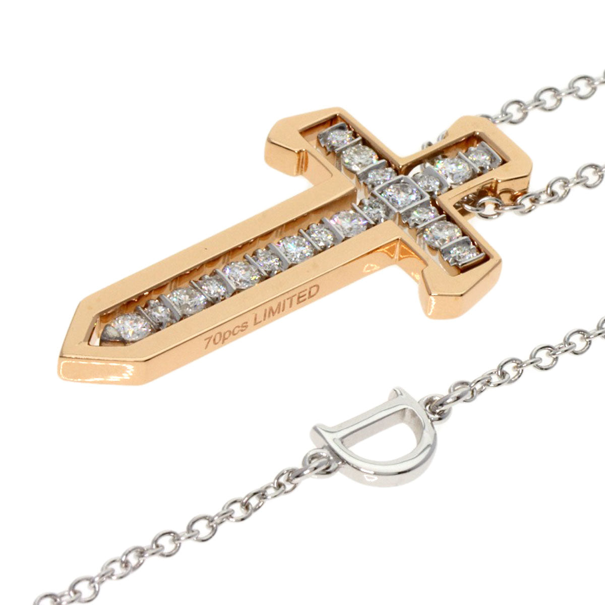 Damiani   Necklace Spada YOSHIDA special model 2023 K18 White Gold Ladies