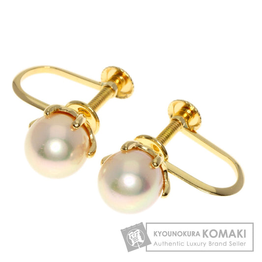 TASAKI Akoya pearl Pearl Earring K18 Yellow Gold Ladies [Used]