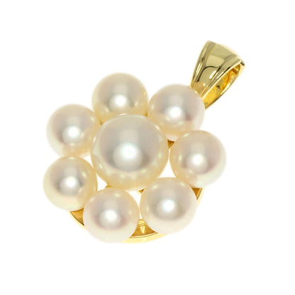 TASAKI   Pendant top Akoya pearl Pearl K18 Yellow Gold Ladies