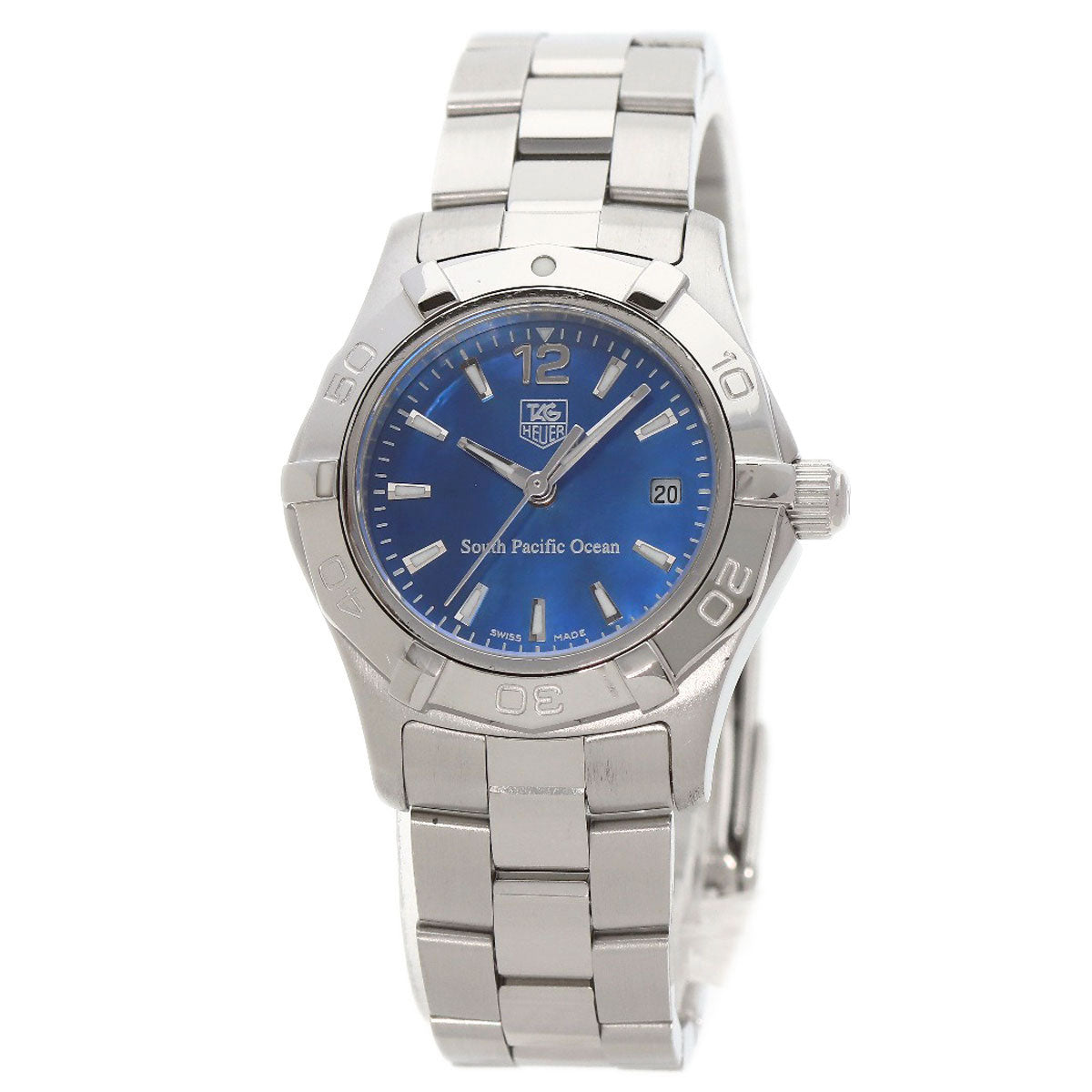 TAG HEUER Aquaracer limited to 200 pieces Watches WAF141P Stainless Steel/Stainless Steel Ladies