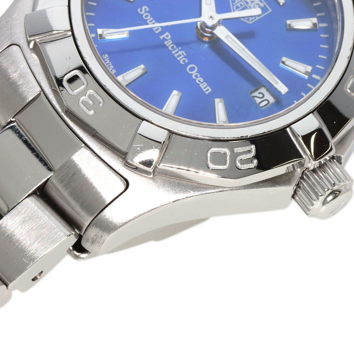 TAG HEUER Aquaracer limited to 200 pieces Watches WAF141P Stainless Steel/Stainless Steel Ladies