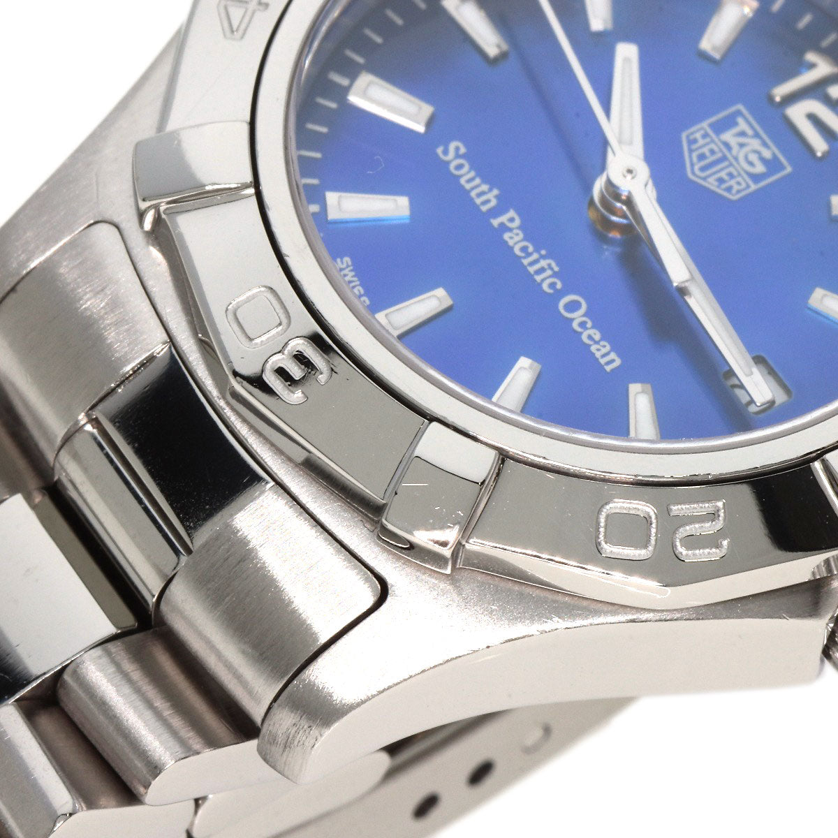 TAG HEUER Aquaracer limited to 200 pieces Watches WAF141P Stainless Steel/Stainless Steel Ladies