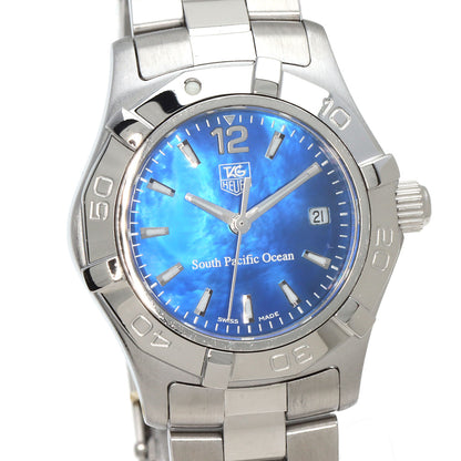 TAG HEUER Aquaracer limited to 200 pieces Watches WAF141P Stainless Steel/Stainless Steel Ladies