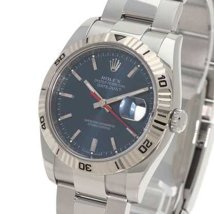 ROLEX Datejust Turn-O-Graph Blue Watches 116264 Stainless Steel/Stainless Steel mens