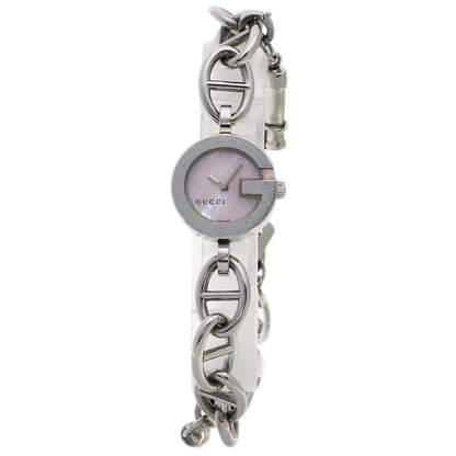 GUCCI G Charm Bracelet Watches 107 Stainless Steel/Stainless Steel Ladies