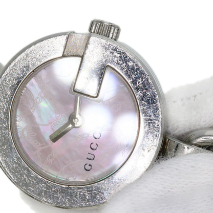 GUCCI G Charm Bracelet Watches 107 Stainless Steel/Stainless Steel Ladies