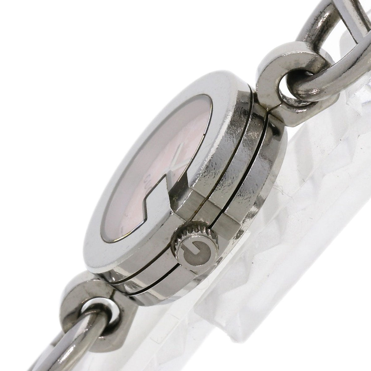 GUCCI G Charm Bracelet Watches 107 Stainless Steel/Stainless Steel Ladies