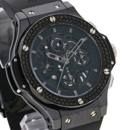 HUBLOT Big Bang Aero Van Black Diamond Watches 310.CV.1110.RX.1110 Ceramic/Rubber mens