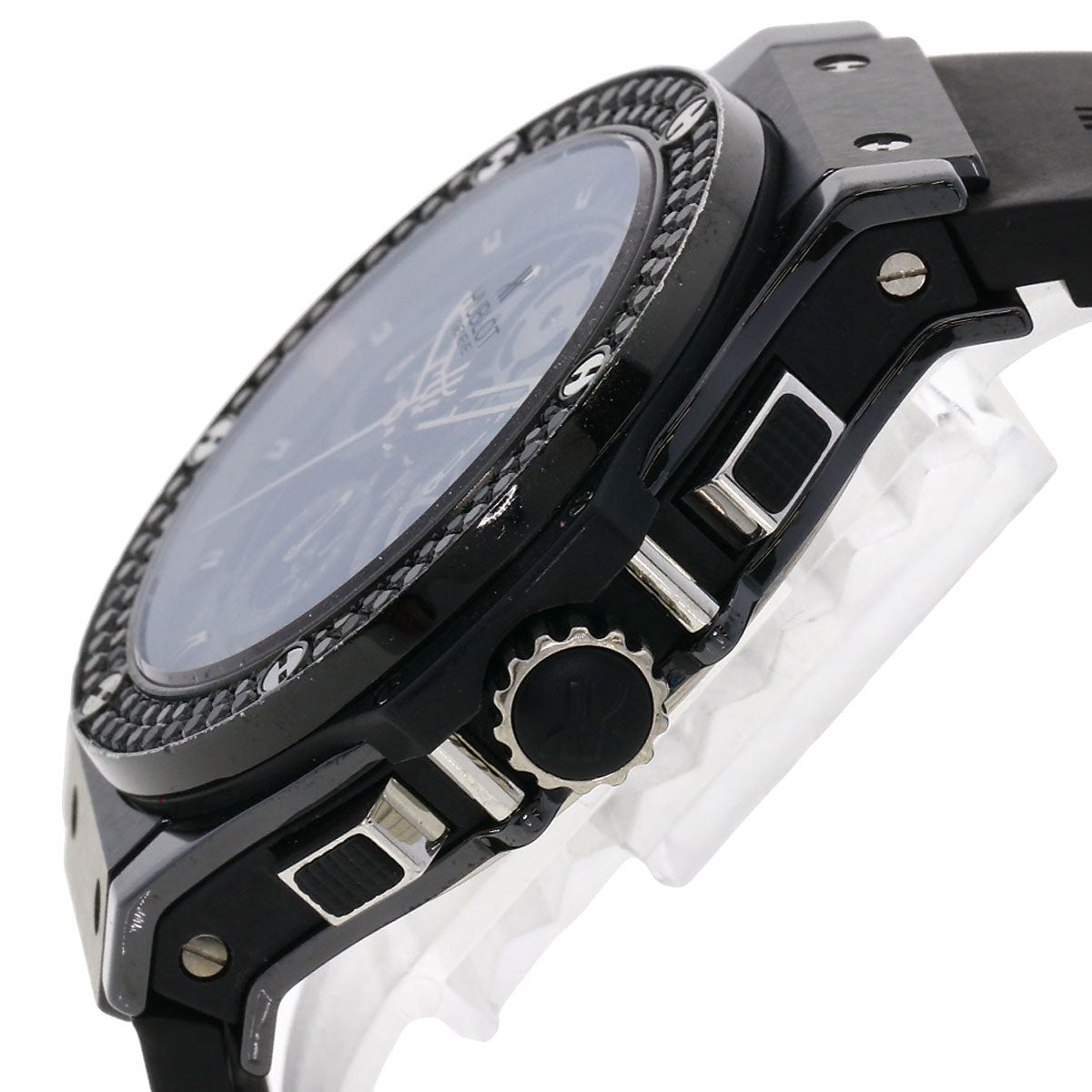 HUBLOT Big Bang Aero Van Black Diamond Watches 310.CV.1110.RX.1110 Ceramic/Rubber mens