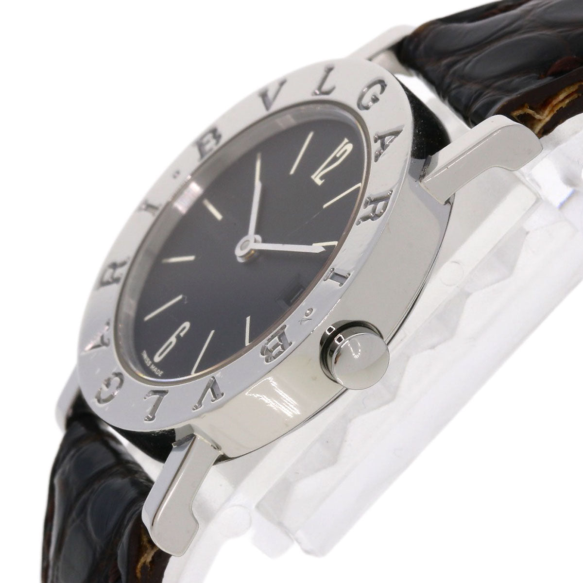 BVLGARI BVLGARI BVLGARI Watches BB26SLD Stainless Steel/Leather Ladies