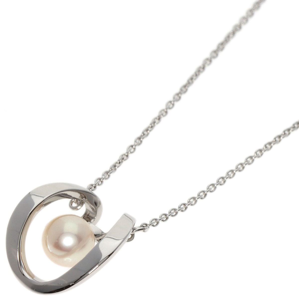 TASAKI   Necklace Freshwater Pearl Pearl Silver Ladies