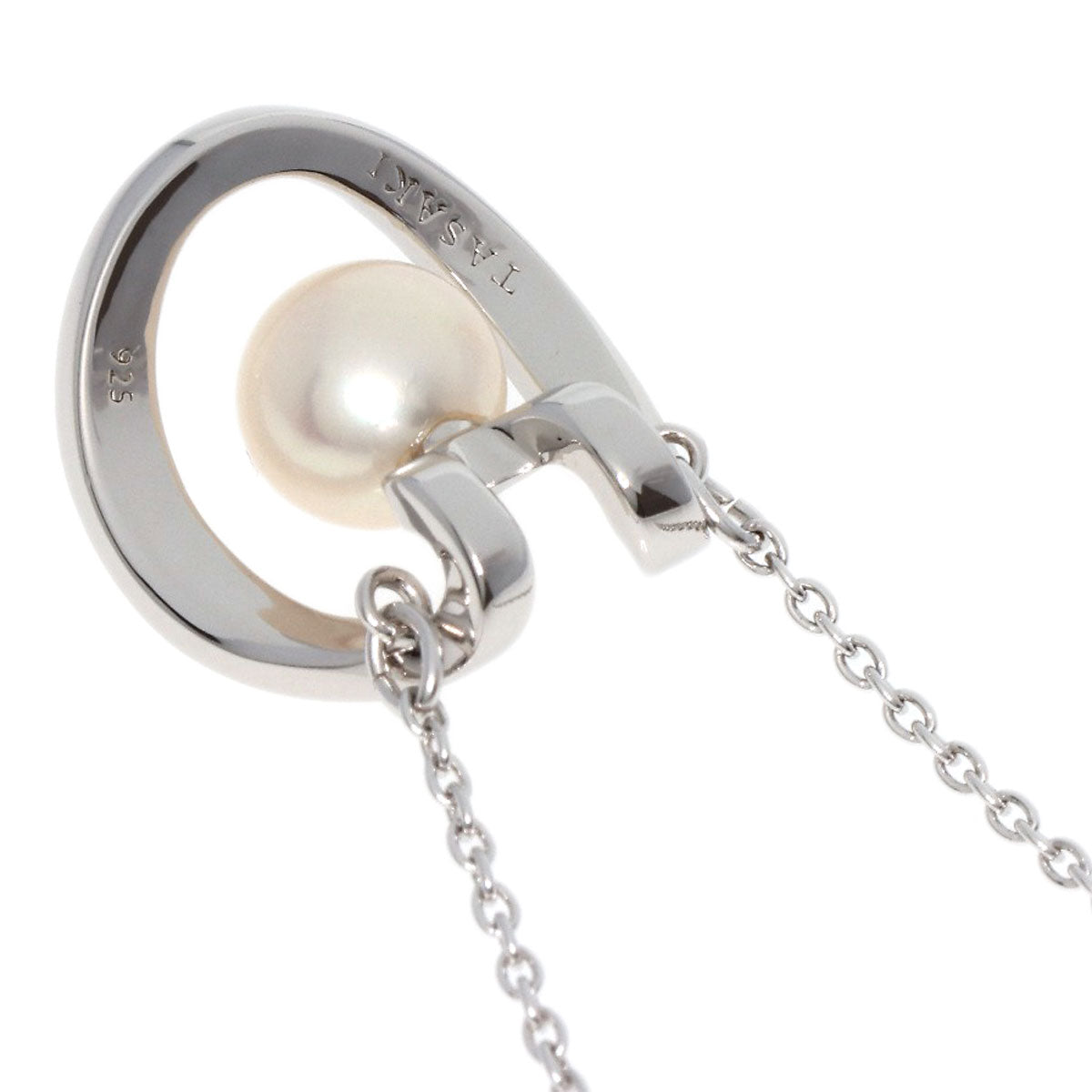 TASAKI   Necklace Freshwater Pearl Pearl Silver Ladies