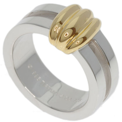 TIFFANY&Co.   Ring Groove Wiz Silver 18K Yellow GoldLadies