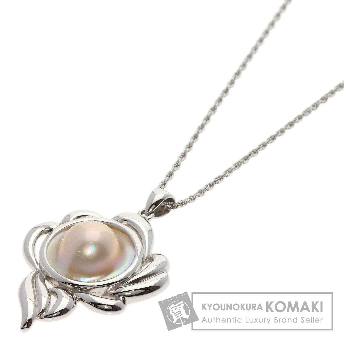 TASAKI   Necklace Mabe Pearl Pearl Silver Ladies