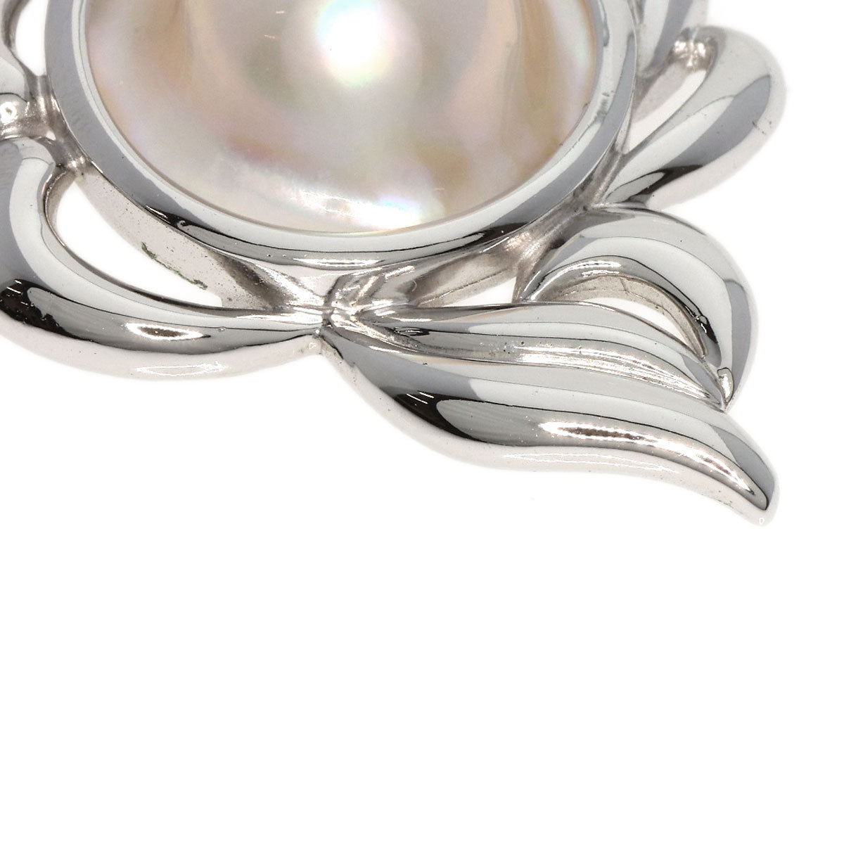 TASAKI   Necklace Mabe Pearl Pearl Silver Ladies