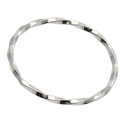 TIFFANY&Co.   Bracelet Twist bangle Silver Ladies