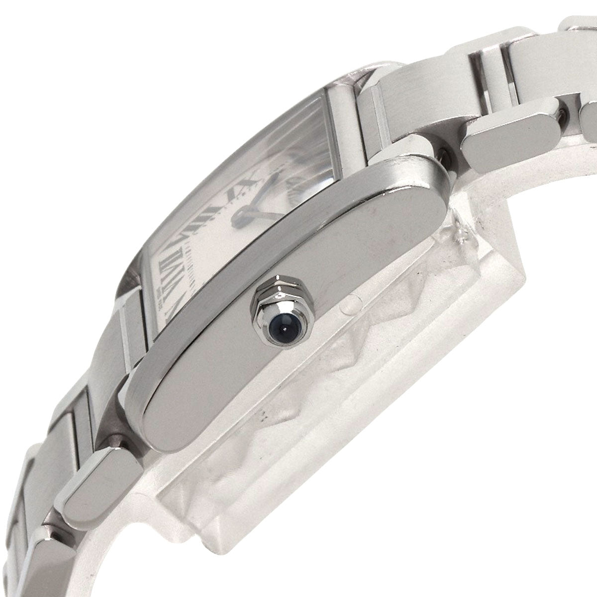 CARTIER Tank francaise SM Watches W51008Q3 Stainless Steel/Stainless Steel Ladies