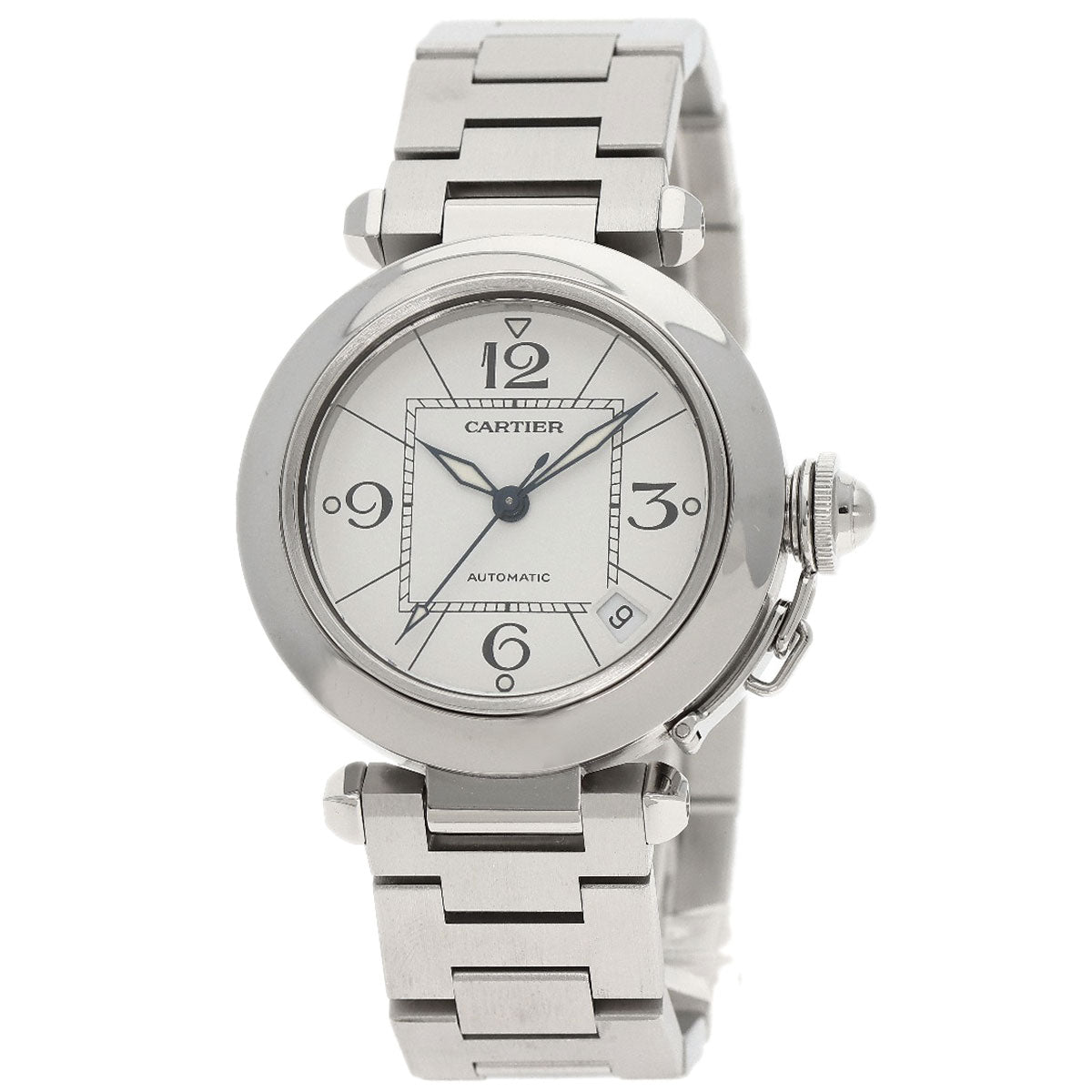 CARTIER Pasha C Watches W31074M7 Stainless Steel/Stainless Steel Boys