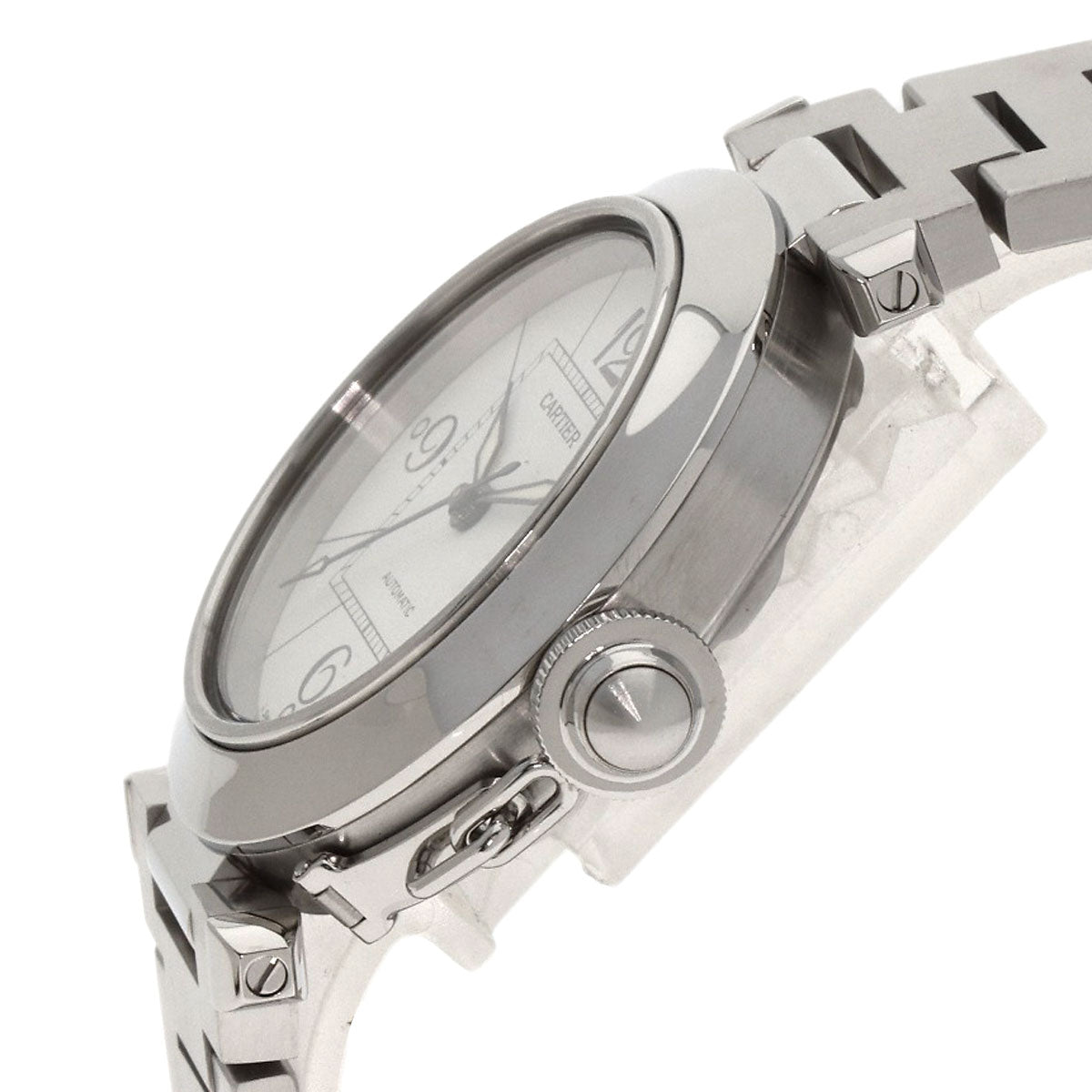 CARTIER Pasha C Watches W31074M7 Stainless Steel/Stainless Steel Boys