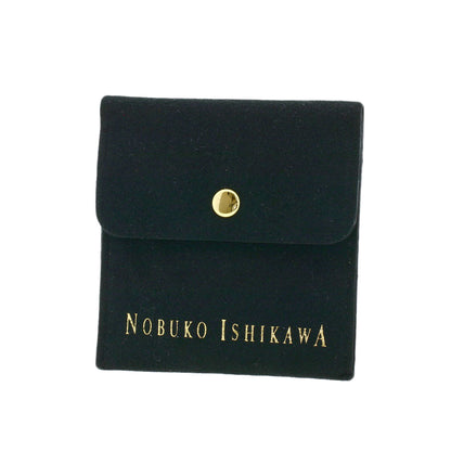 NOBUKO ISHIKAWA as time Tourmaline Sapphire Diamond Brooch Platinum PT900 18K Yellow GoldLadies [Used]