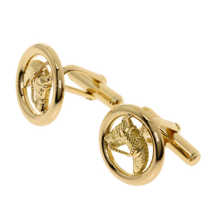 GUCCI   cuffs Hose motif K18 Yellow Gold mens