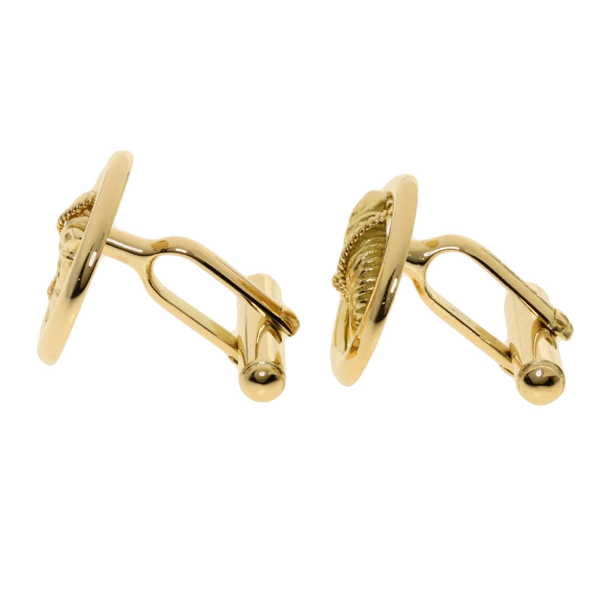 GUCCI   cuffs Hose motif K18 Yellow Gold mens