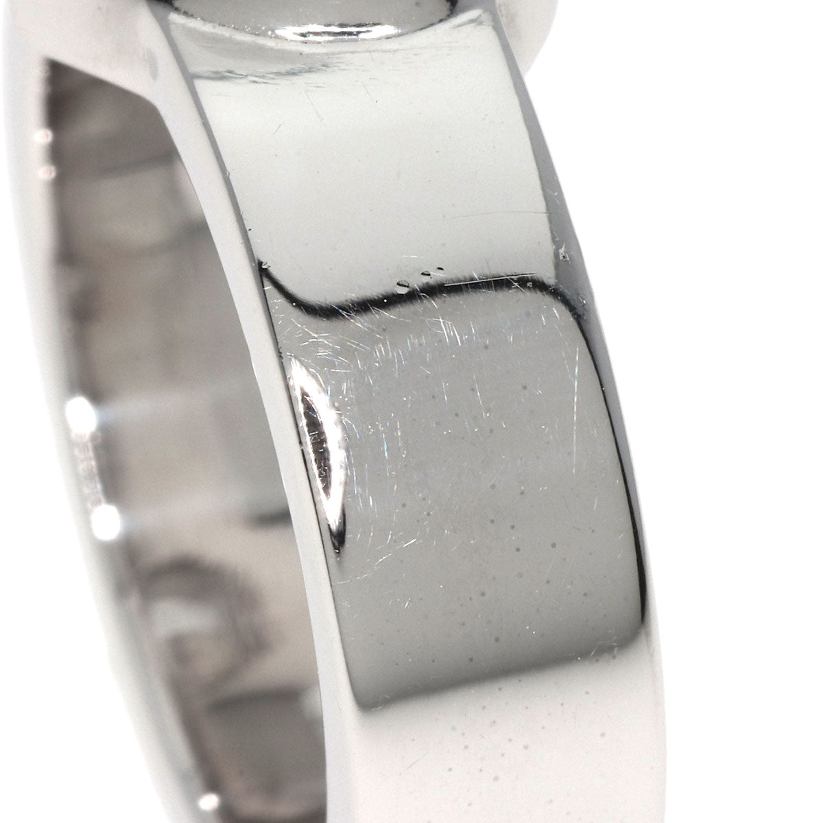 Chopard   Ring Happy diamond 2897-20 K18 White Gold Ladies