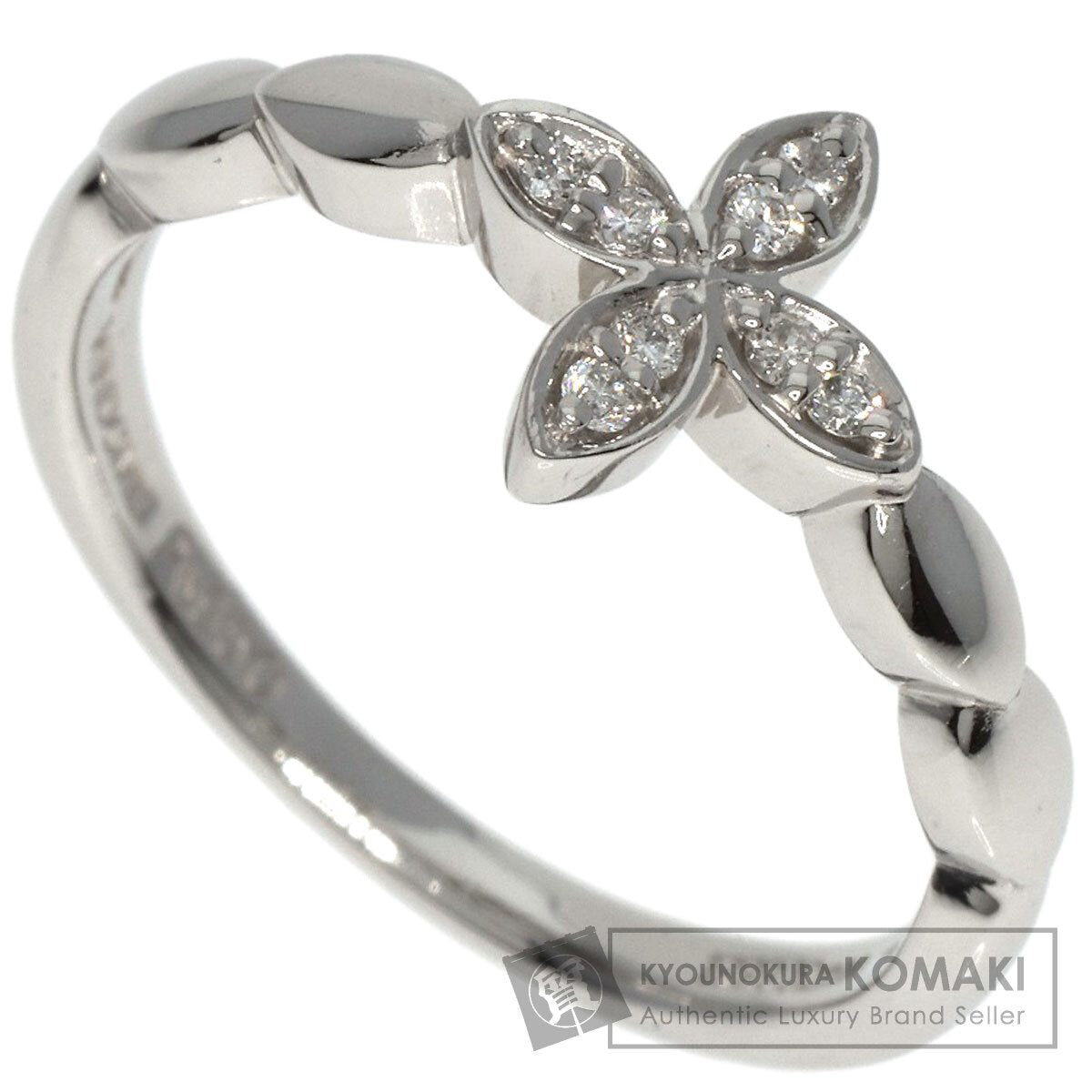 VENDOME Diamond 1999 Christmas Limited Ring Platinum PT950 Ladies [Used]