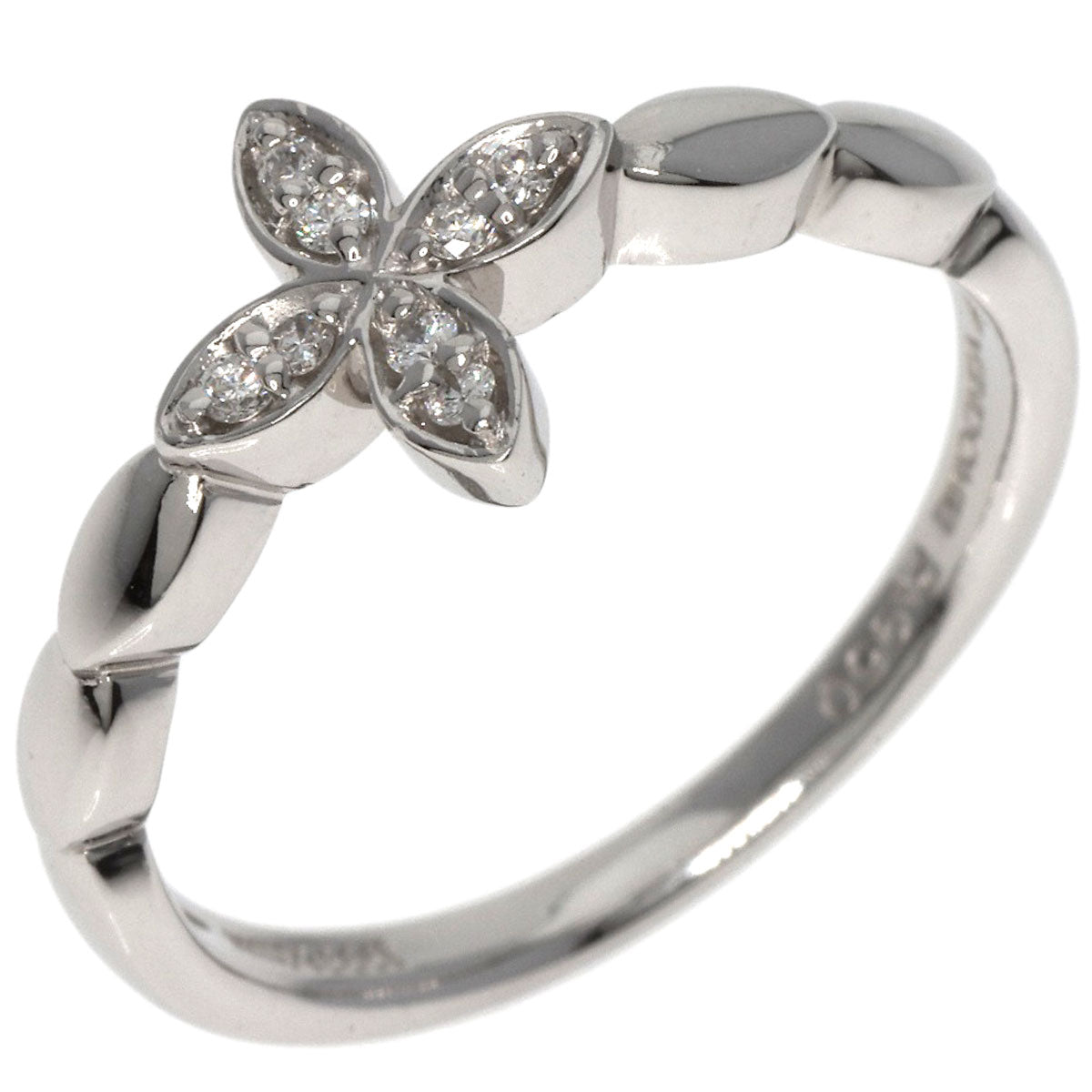 VENDOME Diamond 1999 Christmas Limited Ring Platinum PT950 Ladies [Used]