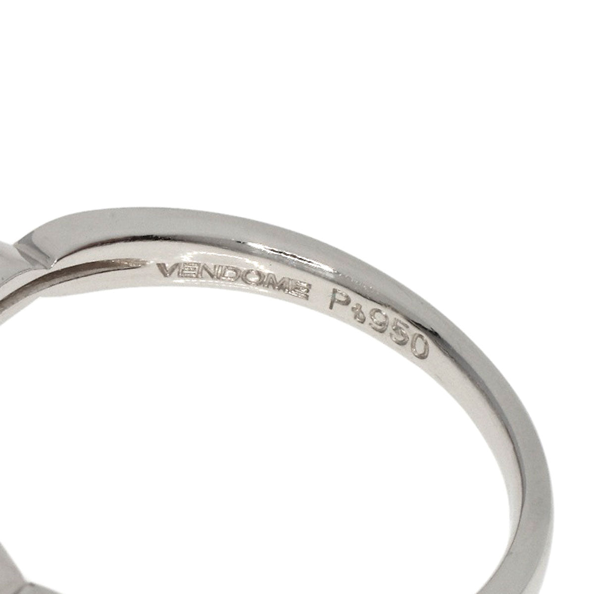 VENDOME Diamond 1999 Christmas Limited Ring Platinum PT950 Ladies [Used]