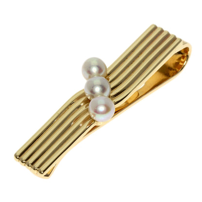 MIKIMOTO   Tie pin Pearl Pearl K14 Yellow Gold mens