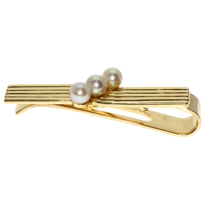 MIKIMOTO   Tie pin Pearl Pearl K14 Yellow Gold mens