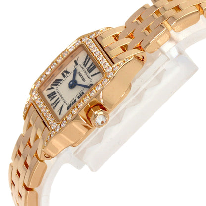 CARTIER Mini Santos Dumoiselle Watches WF9011Z8 K18 Pink Gold/18K Pink Gold Ladies