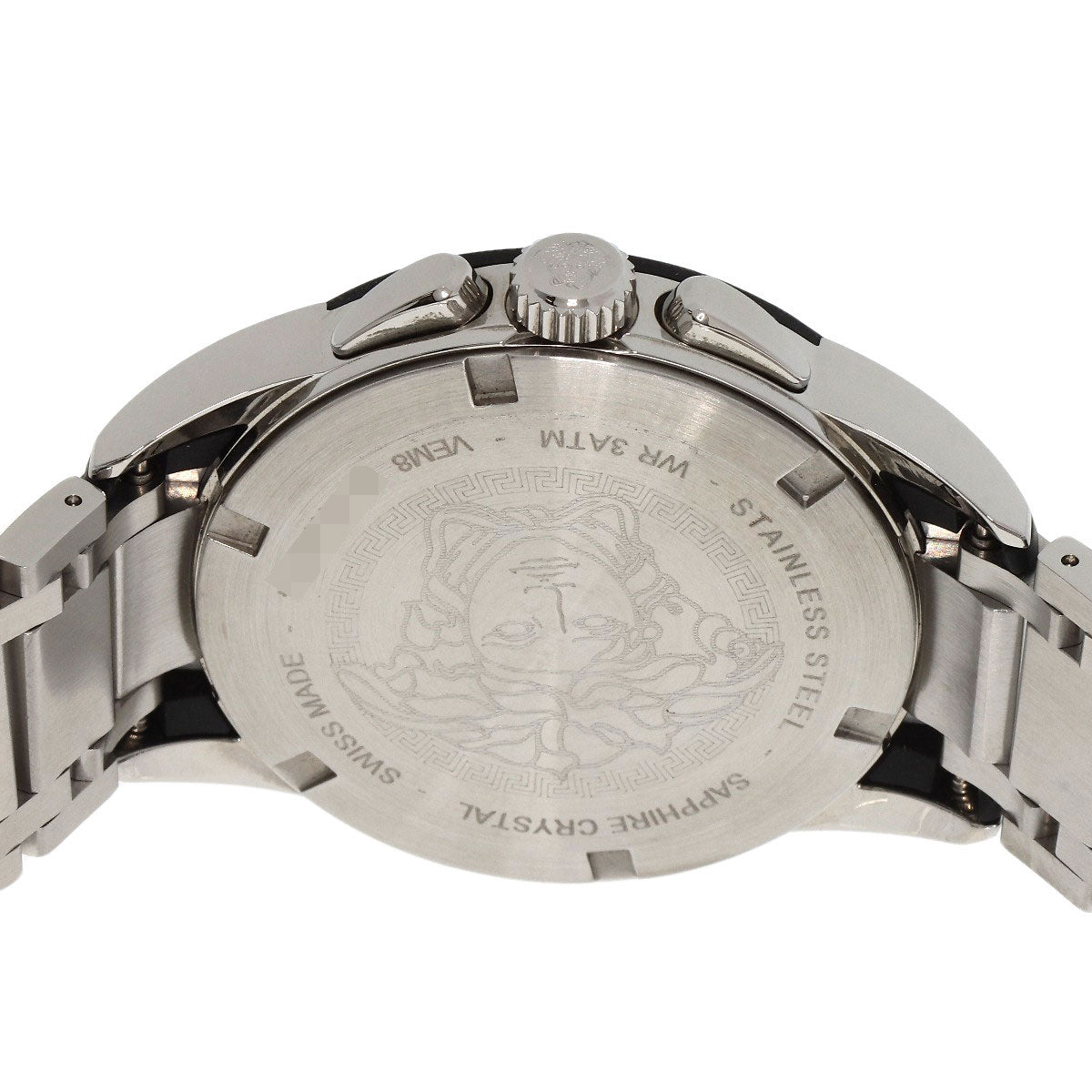 VERSACE Medusa Chronograph Watches VEM8 Stainless Steel/Stainless Steel mens