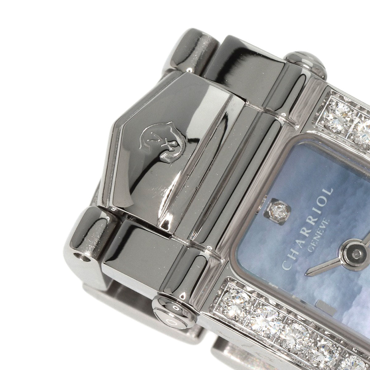 PHILIPPE CHARRIOL Columbus Diamond Watches Ref.INTRM9 Stainless Steel/Stainless Steel Ladies