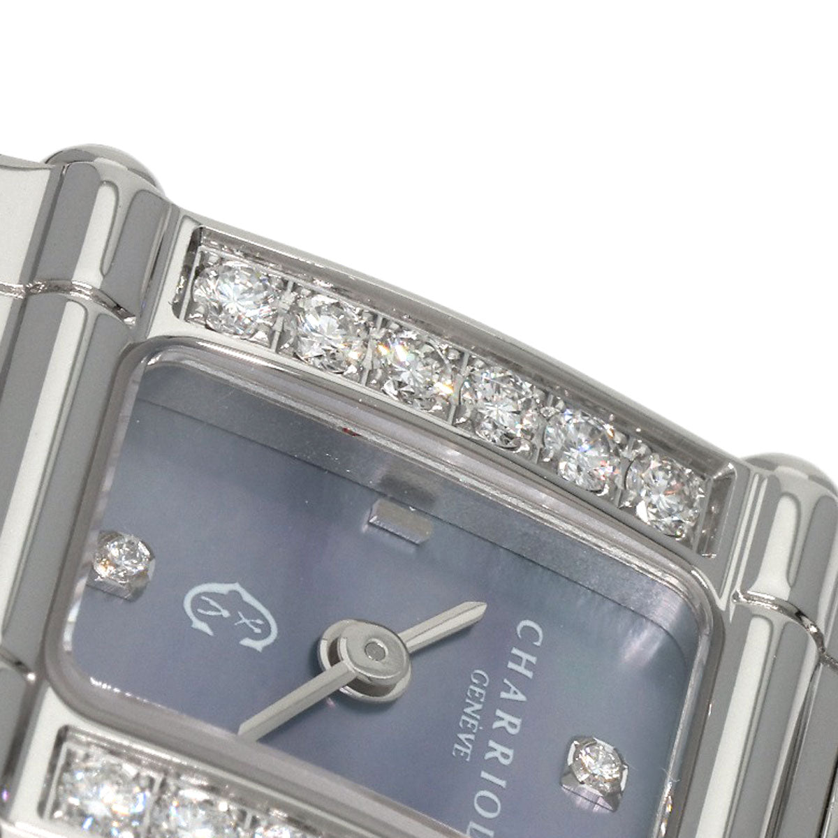 PHILIPPE CHARRIOL Columbus Diamond Watches Ref.INTRM9 Stainless Steel/Stainless Steel Ladies