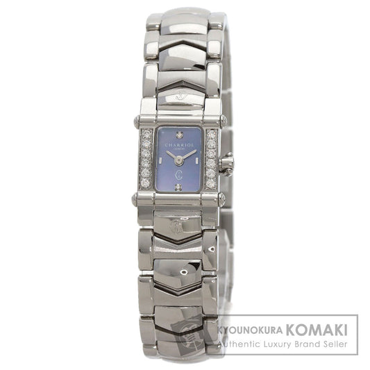 PHILIPPE CHARRIOL Columbus Diamond Watches Ref.INTRM9 Stainless Steel/Stainless Steel Ladies