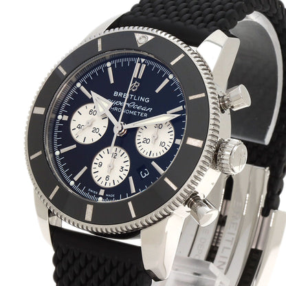 BREITLING Superocean Heritage B01 Chronograph 44 Watches AB0162 Stainless Steel/Rubber mens